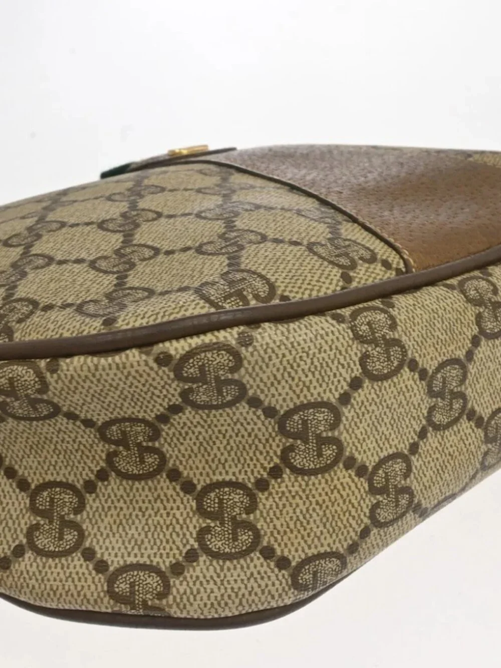 Gucci Beige Canvas GG Clutch Bag